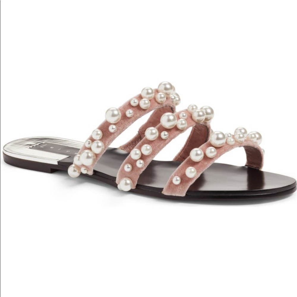 Leith pearl embellished sandal